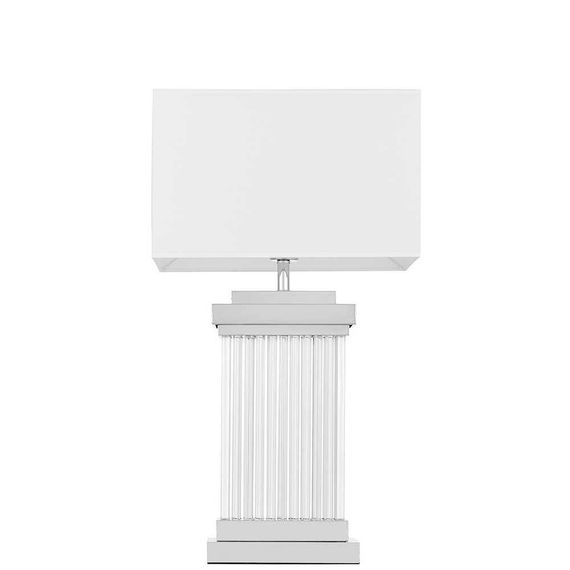 Настольная лампа Lumina Deco Davos LDT 310 CHR+WT