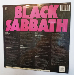 Винтажная виниловая пластинка Black Sabbath Master Of Reality (Russia 1993)