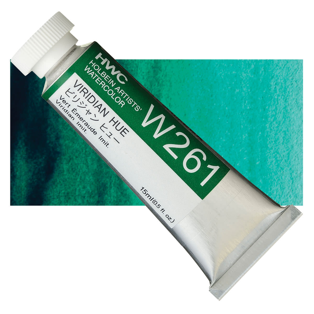 Акварель Holbein 15 мл. 261 [A] Viridian Hue