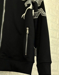 Кофта на молнии Philipp Plein Snake’s Edition