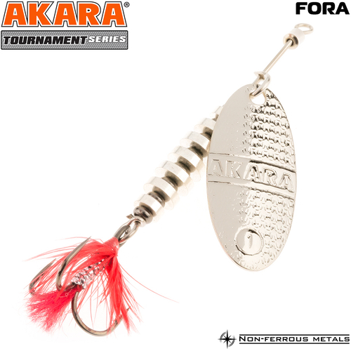 Блесна вращающаяся Akara Tournament Series Fora 3 11 гр. 2/5 oz. A19