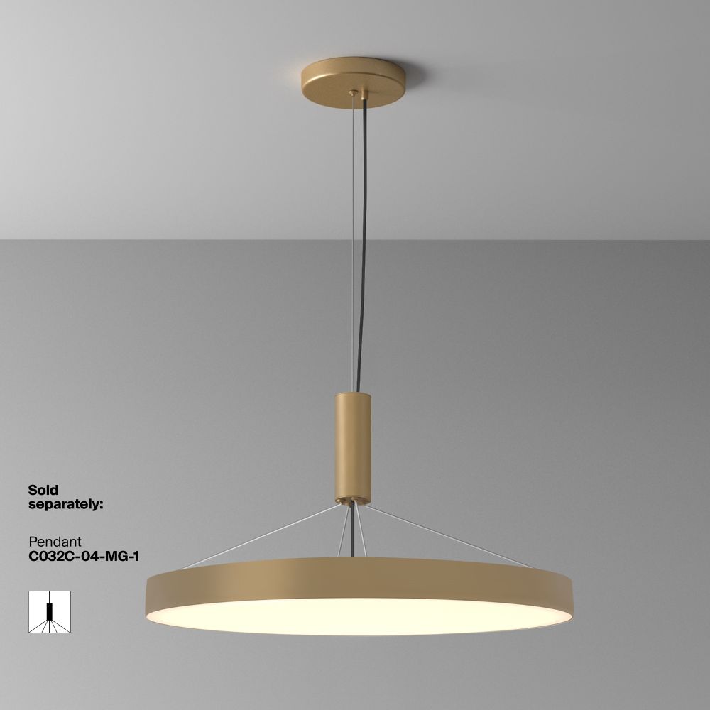 Светильник потолочный светодиодный Maytoni Zon C032CL-90W3K-RD-MG