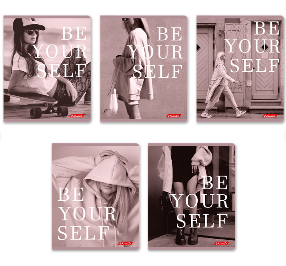 "Светоч" 96ТЕТк-006 Тетрадь ученическая общая, софт-тач ламинация, A5 96 л. на скобе 60 г/кв.м , белизна 100 % 5 шт. клетка 000784 Молодёжная