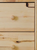 Комод деревянный Раст 4 ящика, из дикой сосны