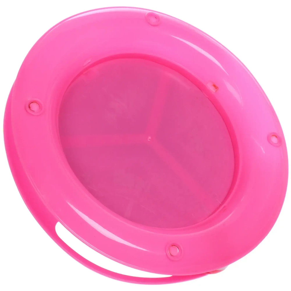 Игрушка для кошек интерактивная с пружинкой перышками «ЛАПКИБум», цвет розовый, 36*25см