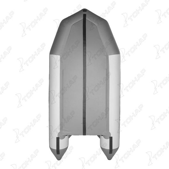 Лодка Тонар Капитан Т330 (киль+пол) бело-серый