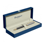 Шариковая ручка Waterman Reflections of Paris Hemisphere DeLuxe Black GT Mblue в подарочной коробке