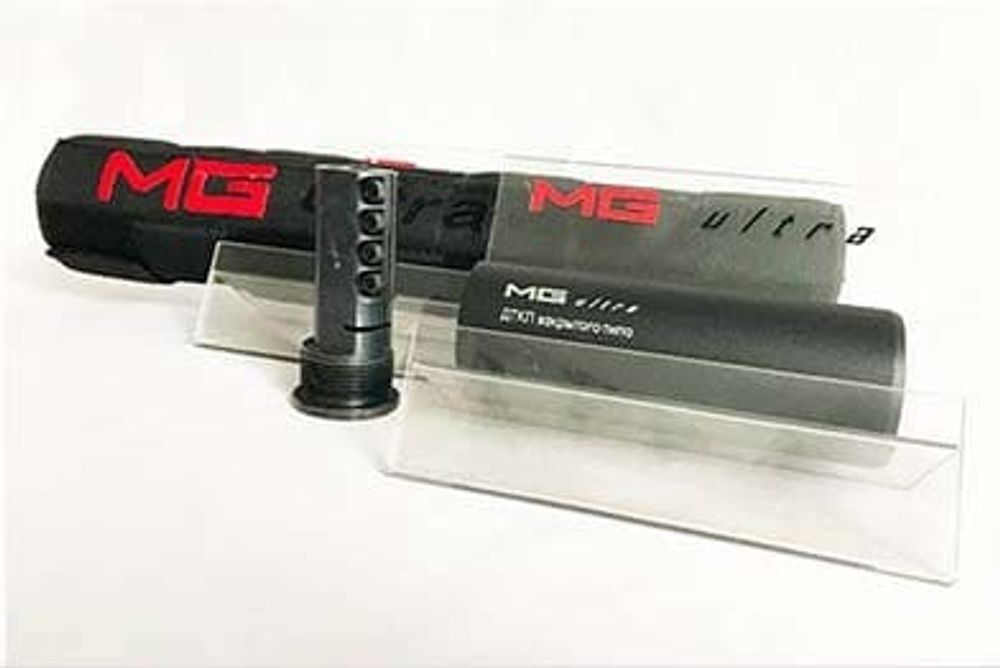 ДТКП полуинтегрального типа под любой карабин без резьбы Сайга, Вепрь, Тигр, АК, AR, Matilda MG Ultra