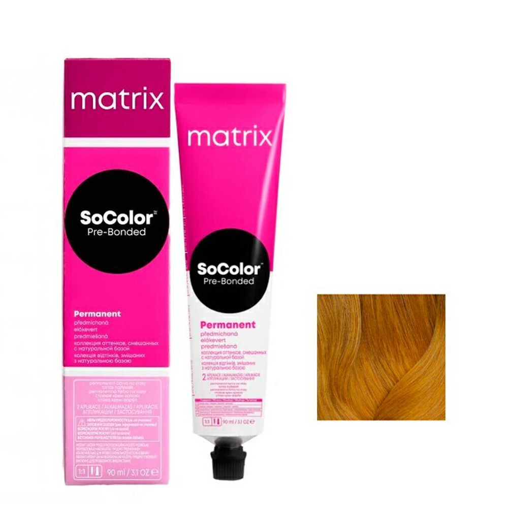 Matrix Краска для волос  SoColor Pre-Bonded 10G Очень светлый блондин золотистый  90мл