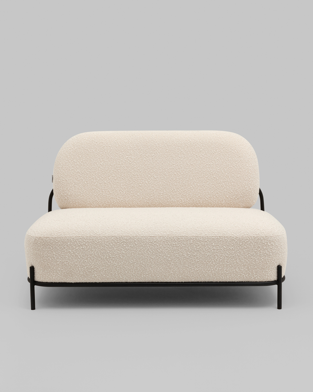 Диван Стоун new ткань букле молочный