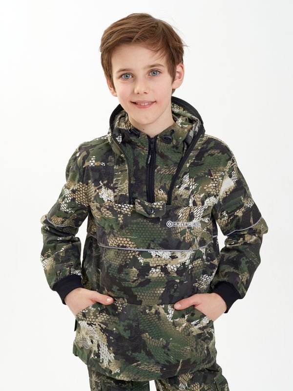 Костюм летний Антигнус-Детский ткань Сорочка цвет Зелёный питон