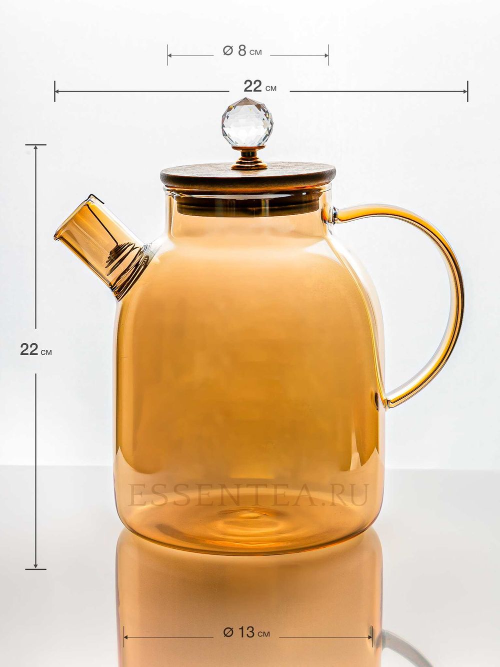 чайник 1600 мл размеры