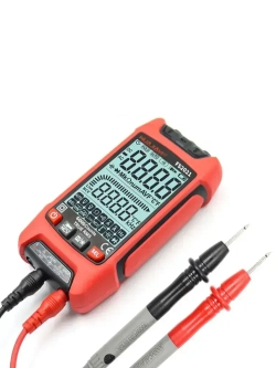 Мультиметр цифровой автоматический профессиональный с прозвонкой проводов тестер Aneng