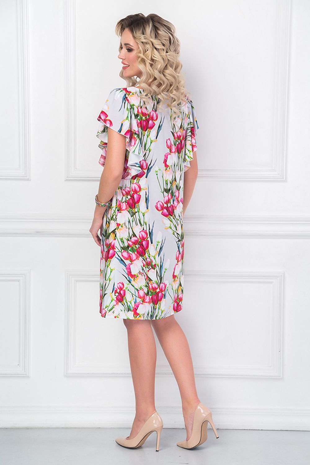 ПЛАТЬЕ ЛЕРИЧИ (ФЛОВЕРС) Bellovera (Акция)