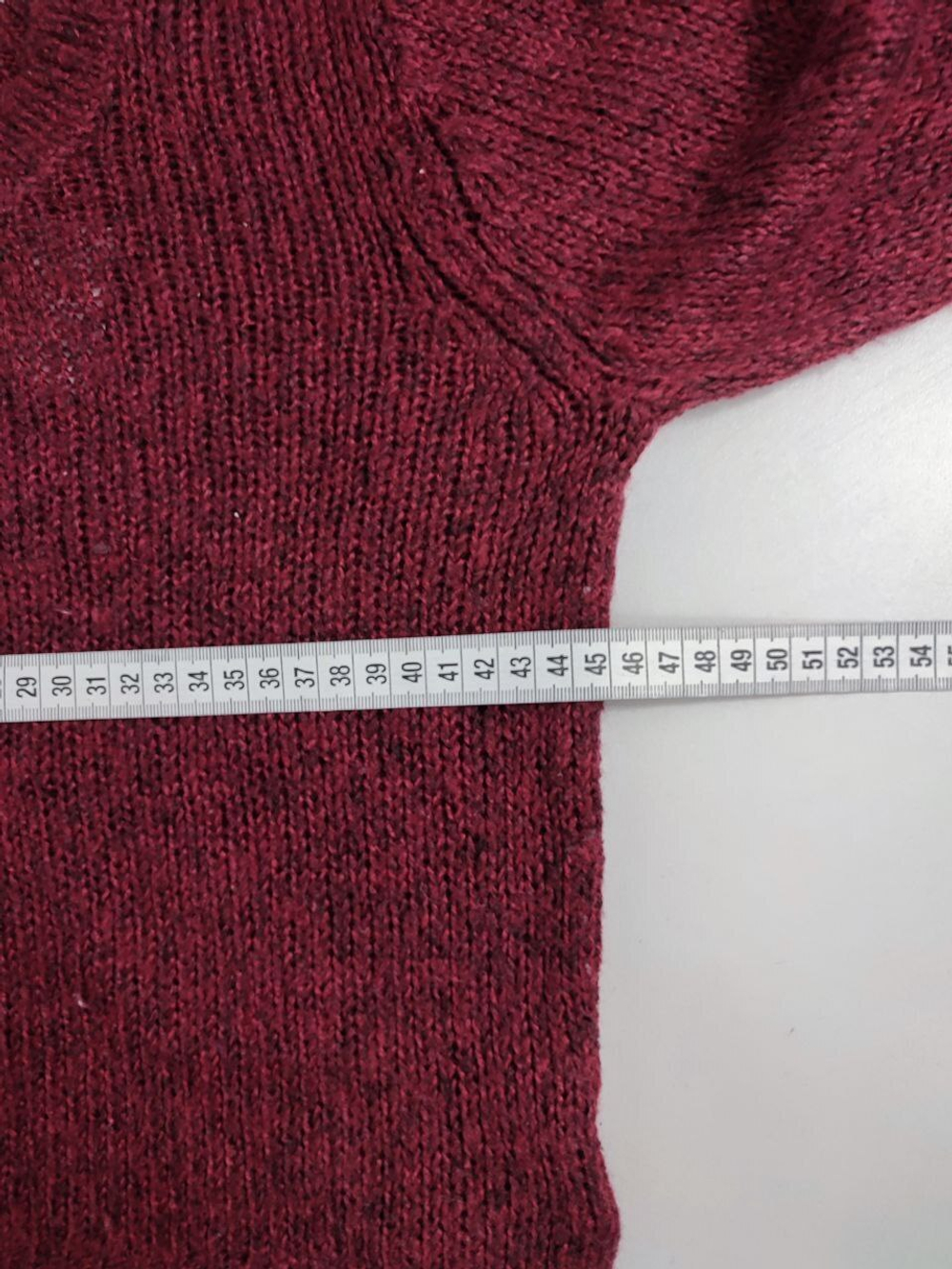 Свитер бордовый теплый 40 размер