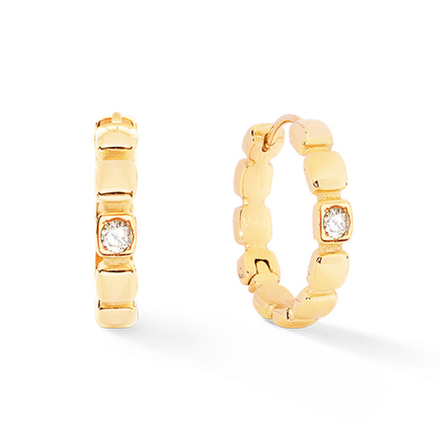 Серьги Coeur de Lion Crystal-Gold 2055/23-1816