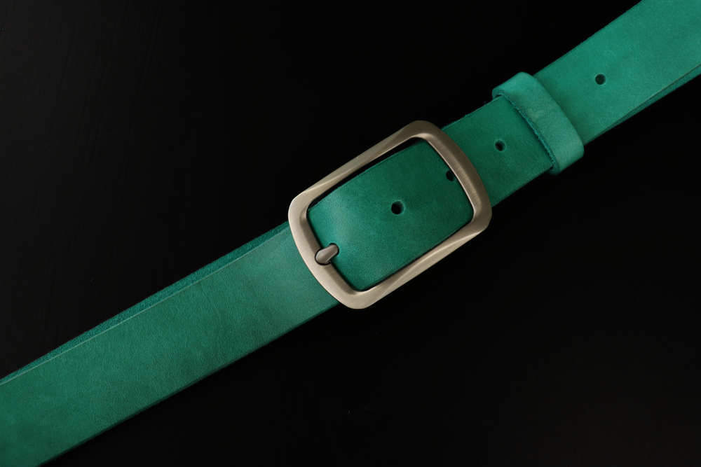 Ремень малахит 35мм (заказная работа)