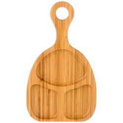 БЛЮДО ДЕРЕВЯННОЕ LEFARD "NATIVE" 3 СЕКЦИИ С РУЧКОЙ 32*18,5*2 СМ (КОР=24ШТ.)