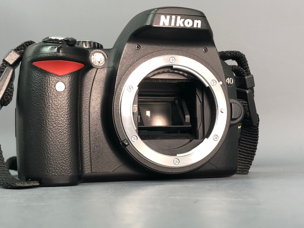 Nikon D40 55.000 кадров