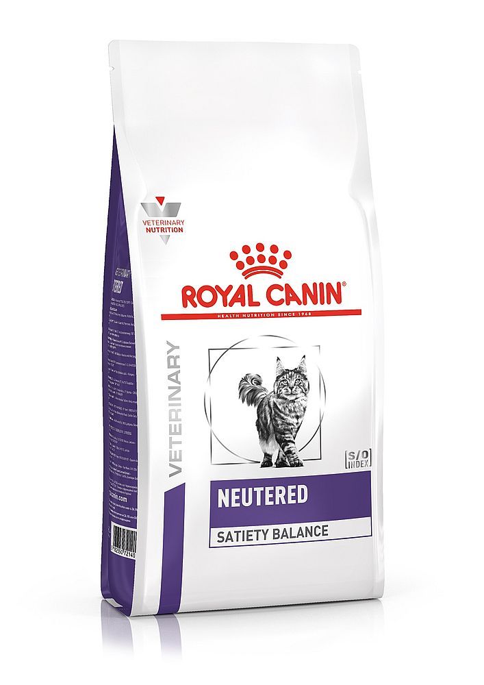 Сухой диетический корм для стерилизованных кошек Royal Canin Neutered Satiety Balance (поддержка оптимального веса), Пакет 1,5 кг