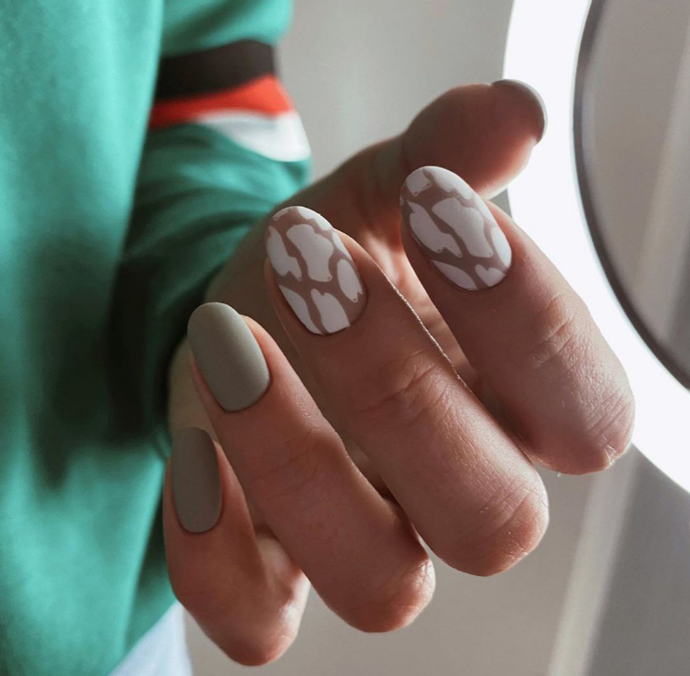 стемпинг леопард