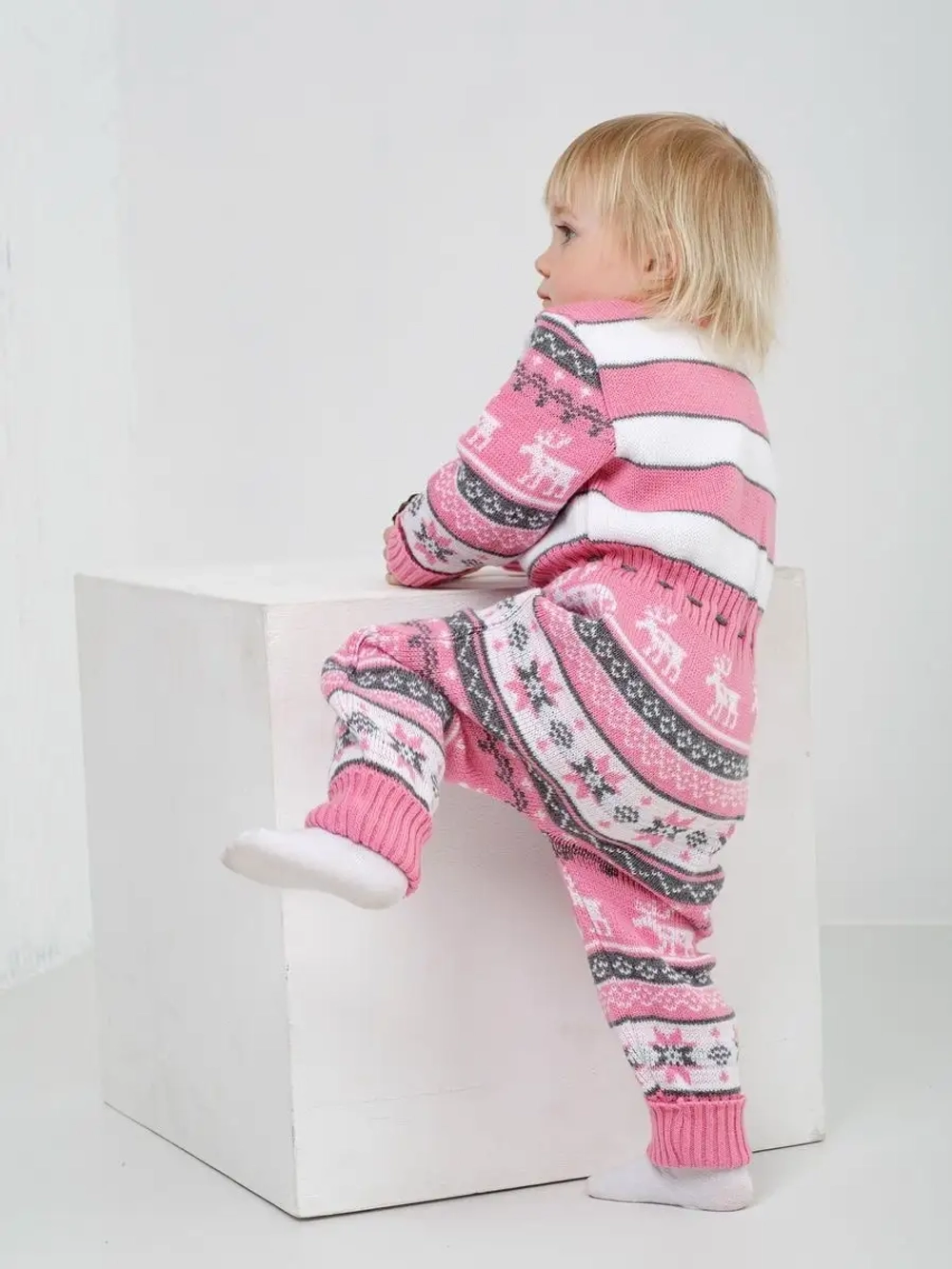 Комбинезон вязаный