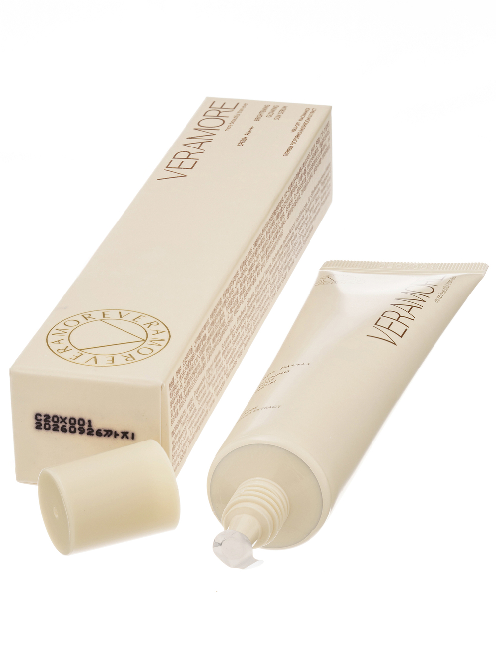 VERAMORE Солнцезащитная сыворотка для лица - Brightening Glowing Sun Serum SPF50+PA++++, 35мл.