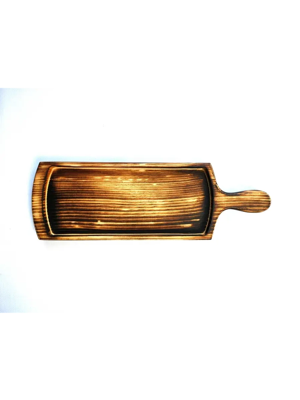 Деревянная менажница для нарезки, подачи из кедра