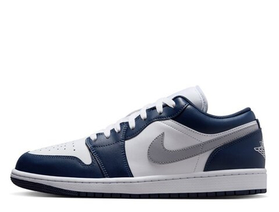 Баскетбольные кроссовки Air Jordan 1 Low Navy Shoes