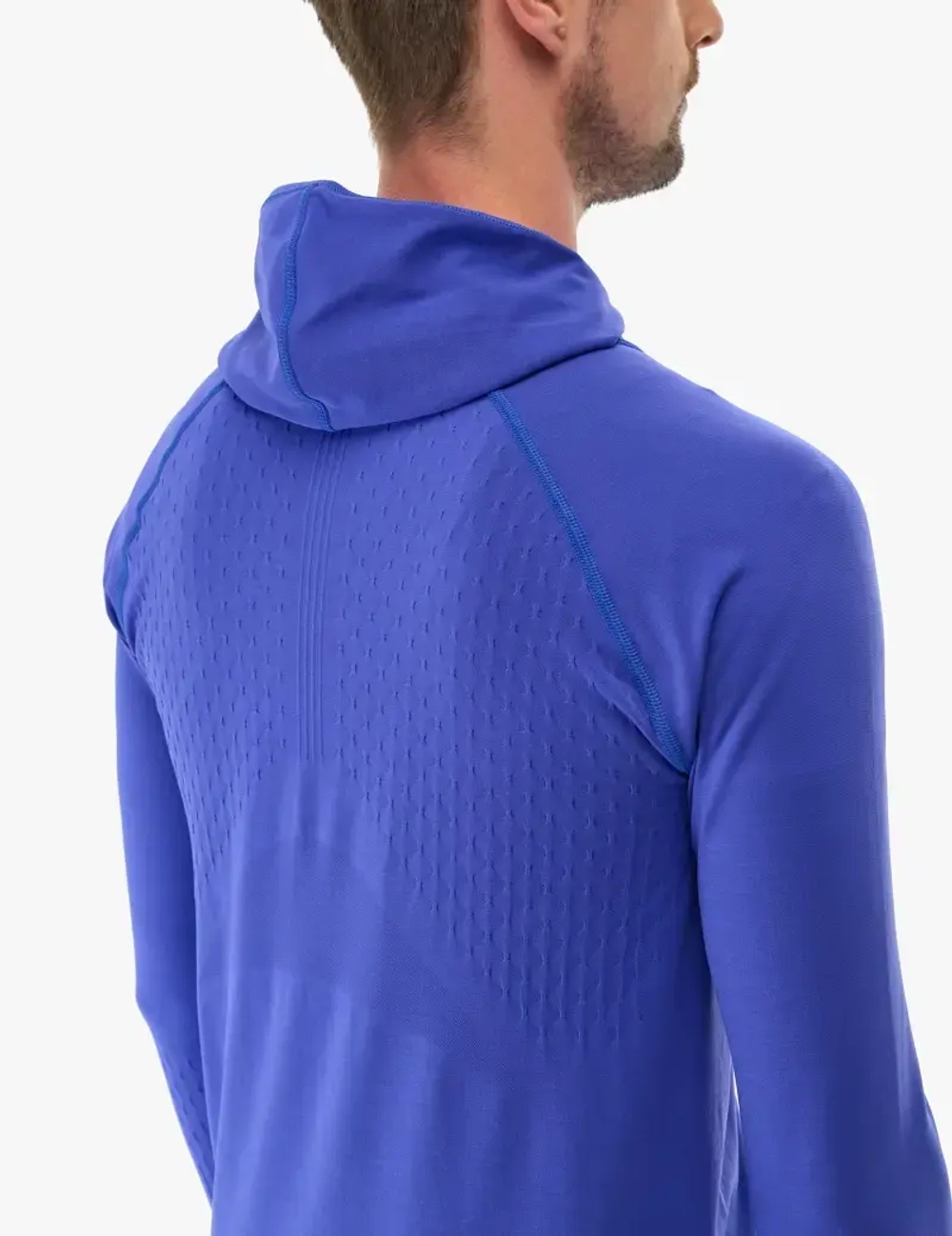 Лонгслив 3D Thermo Seamless Zip Dazz Blue