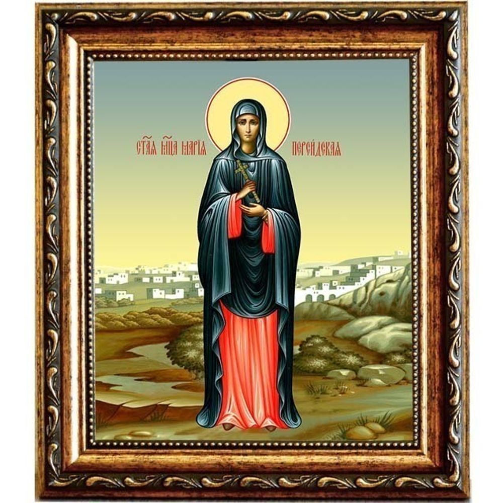 Мария Персидская мученица. Икона на холсте.