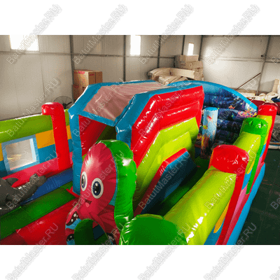 Коммерческий надувной батут "Морские обитатели 2"