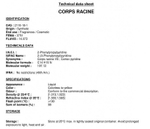 CORPS RACINE 10% in DPG / КОРП РАЦИН CAS 2110-18-1
