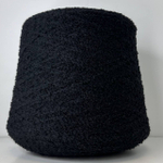 VELLO - Zegna Baruffa; 87% меринос, 5% кашемир, 8 % п/а; Букле; 300м/100гр; col.099070, цвет: черный