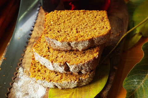 Тыквенный цельнозерновой кекс