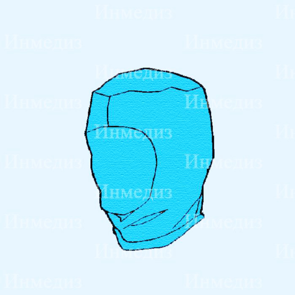 Шапочка-шлем нестерильная Инмедиз