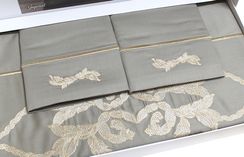 Постельное белье Imperial (хаки) deluxe TIVOLYO HOME Турция