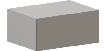 Кухня Модуль ШВГ 810 Белый / Теплый серый