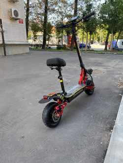 Электросамокат ZAXBOARD Hunter V5 MOTO AQUA TEM-245