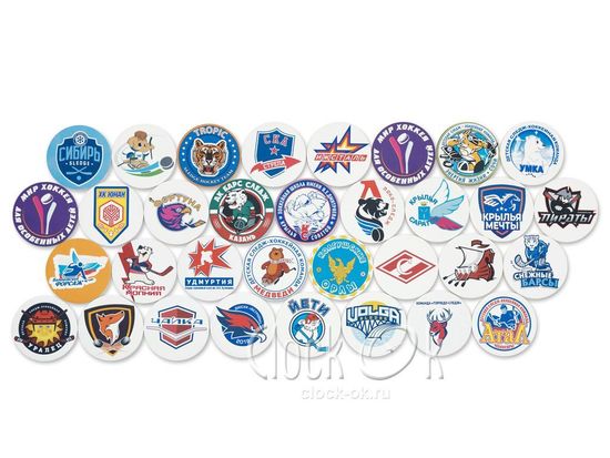 Настенные 3D часы "Мир хоккея"