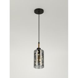 Светильник подвесной (подвес) Rivoli Eileen 9154-201 1хЕ27 60 Вт модерн | Rivoli