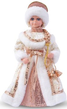 Снегурочка (золотая) (текстиль) – Премиум 500 г.