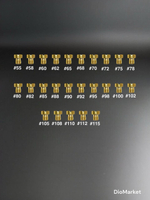 набор жиклеров на карбюратор Delorto Replica PHBG VHBT (25шт, М5)