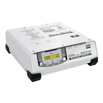 GYSFLASH 100.12 Зарядное устройство для аккумуляторов 12 В, 100 А, 1500 Вт, GYS (Франция)