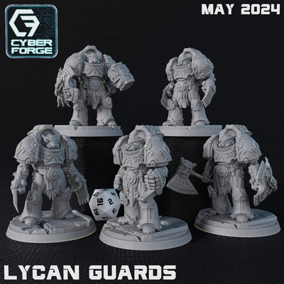 Space Wolves Lycan Guard Melee