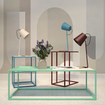 Лампа настольная byokko, D20х55 см, сливовая