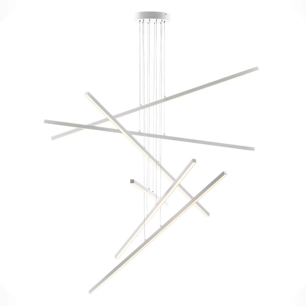 Citilux Стиг CL203260 LED Люстра подвесная с пультом Белая