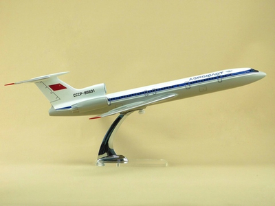 Модель самолета Ту-154М (М1:100, Аэрофлот СССР-85631)