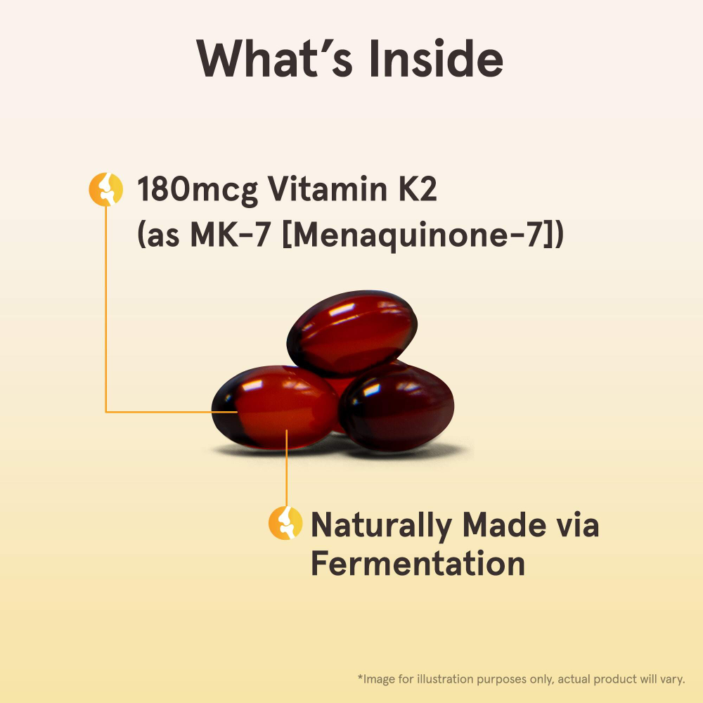 Jarrow Formulas, MK-7, 180 мкг, 30 мягких таблеток