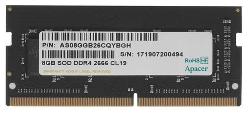 Оперативная память Apacer ES.08G2V.GNH 8Gb